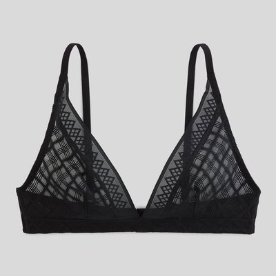 Soutien-gorge triangle foulard EVY en dentelle MONOPRIX
