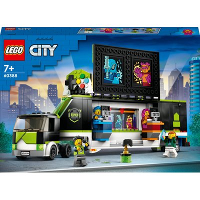 City Le camion de tournois de jeux vidéo LEGO