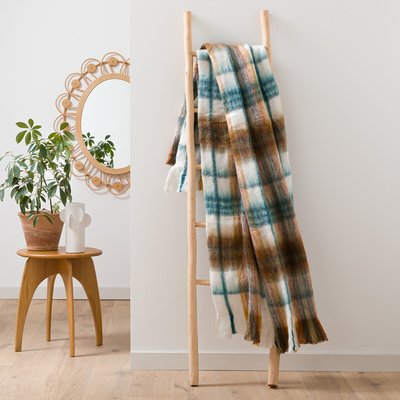 Plaid a quadri con frange, Armand LA REDOUTE INTERIEURS