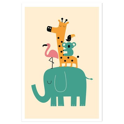 Affiche enfant pyramide des amis HEXOA