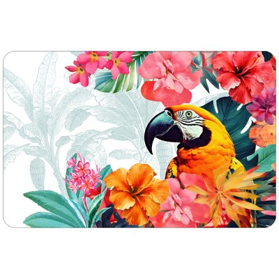 Set de table perroquet de tahiti DOUCEUR D'INTÉRIEUR