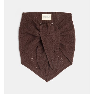 Écharpe châle mady jacquard en laine JODHPUR
