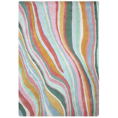Tapis moderne en laine FLO NOVATREND