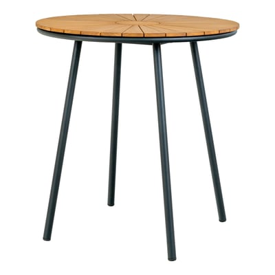 Table bistrot ronde en teck ø70 cm LAKEWOOD PIER IMPORT
