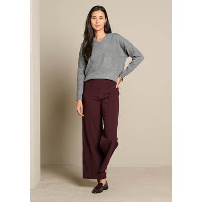 Pull col V en maille LOLALIZA