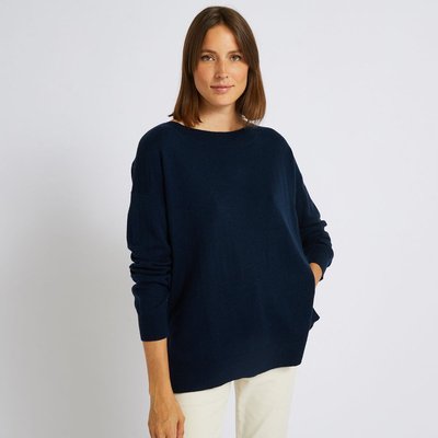 Pull col bateau large best sale
