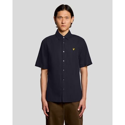 Chemise manches courtes en mélange de lin LYLE & SCOTT