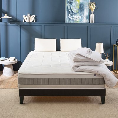Pack prêt à dormir Matelas Mémoire de forme + Sommier + Accessoires GRAND HOTEL BELLECOUR