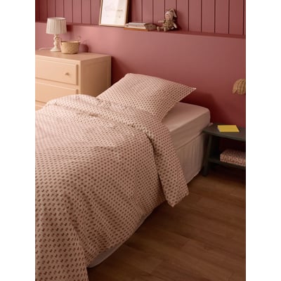 Housse de couette percale de coton "Lucette" CYRILLUS