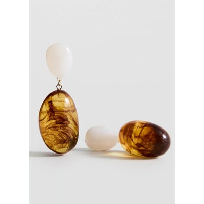 Boucles d'oreilles pendentifs combinés MANGO