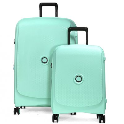 Lot 2 valises rigides Beaumont cabine 55cm et soute 76cm TSA DELSEY PARIS