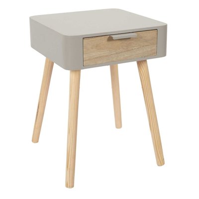 Table de chevet 1 tiroir en MDF TOILINUX