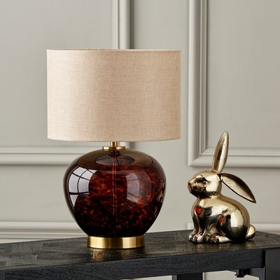 Curved Glass Table Lamp SO'HOME