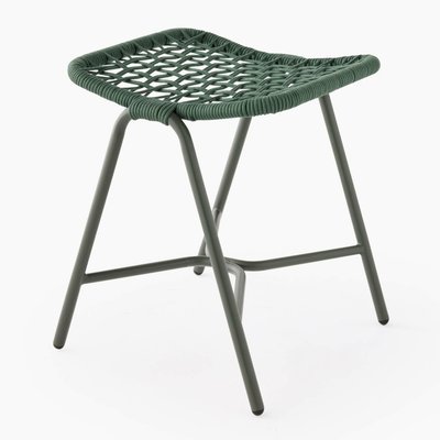 Tabouret de jardin, 73.5x51xH80 cm, en corde polyester et métal MONOPRIX