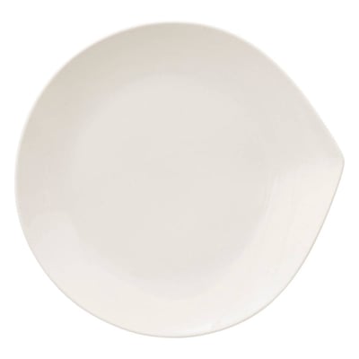 Lot de 6 assiettes en porcelaine GOUTTE SECRET DE GOURMET