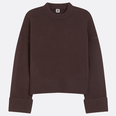 Wollen trui, ronde hals, grof tricot LA REDOUTE COLLECTIONS