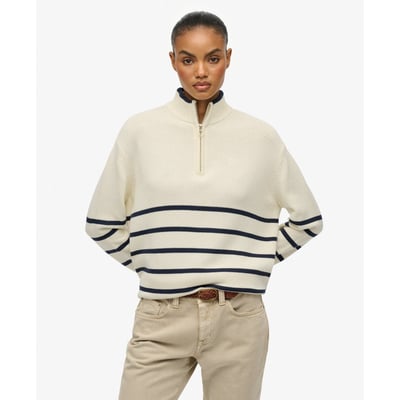 Pull en maille à col camionneur SUPERDRY