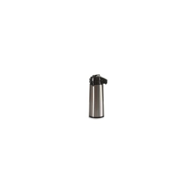 Pichet Isotherme à Pompe Portable Inox et Noir WADIGA