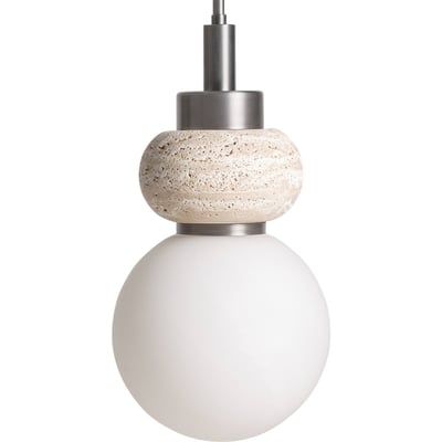 Suspension contemporaine en marbre et verre RECOLLECTION