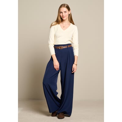 Pantalon large ceinturé LOLALIZA