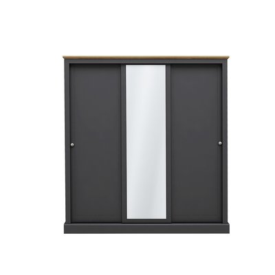Wooden 3 Door Sliding Wardrobe SO'HOME