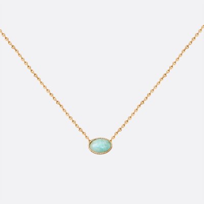 Collier doré - CAB OVALE CAROLINE NAJMAN