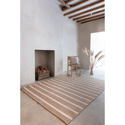 Minimalist Stripe Jute Rug SO'HOME