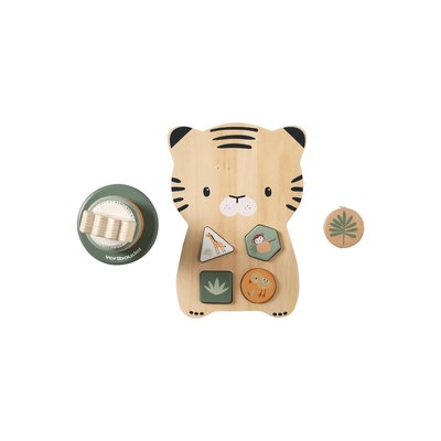 Coffret 3 jeux d'éveil TANZANIE en bois FSC® VERTBAUDET