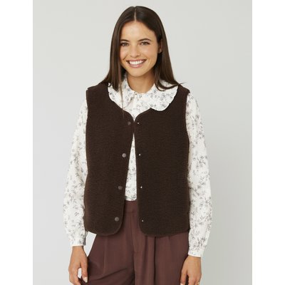 Gilet sherpa sans manches BZB