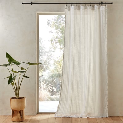Voilage en lin et viscose, Plumaka AM.PM