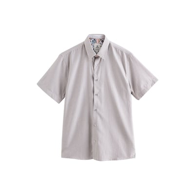 Chemise habillée texturée à manches courtes NEXT