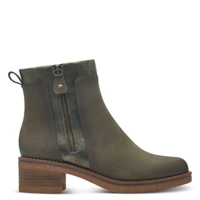 Bottines femme cuir vert online