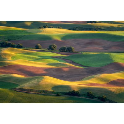 Tableau Colline colorée HEXOA
