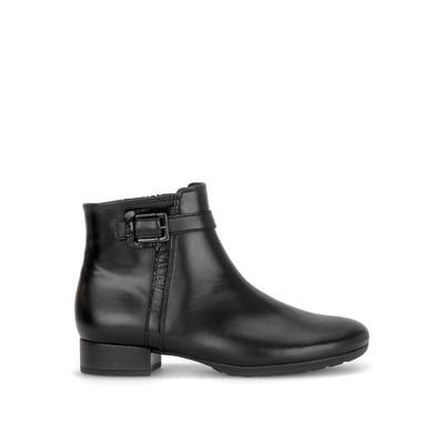 Bottines en cuir vernis à talon décroché GABOR
