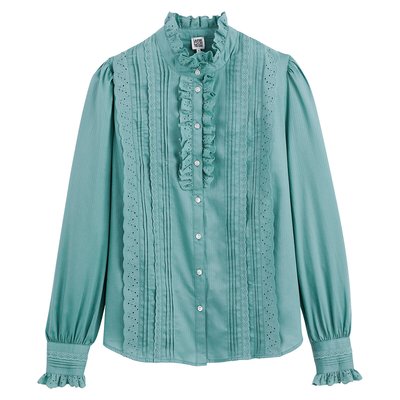 Chemisier romantique en coton Signature EUGENIE LA REDOUTE COLLECTIONS