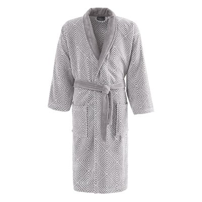 Peignoir col châle velours OPTICAL SENSEI MAISON