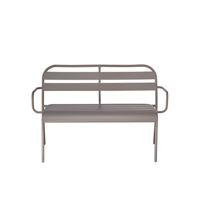 Banc de jardin en aluminium 2 places  ZÉPHIR BERAH GETAH