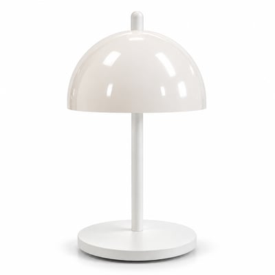Lampe à poser LED sans fil rechargeable H 20 cm, FUNGO ALTASSINA