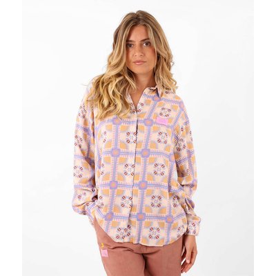 Chemise en gaze de coton imprimée ANDRO OXBOW