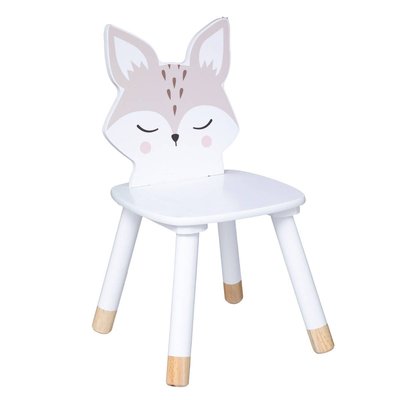 Chaise enfant dossier renard DOUCEUR ATMOSPHERA