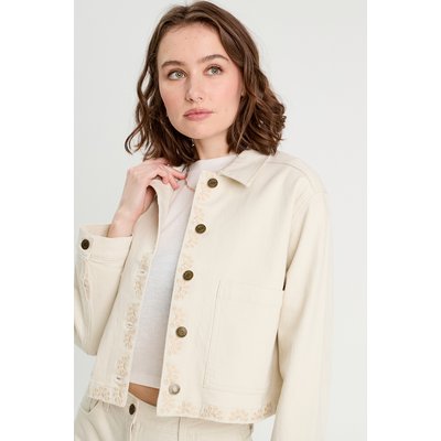 Veste brodée boutonnée CACHE CACHE