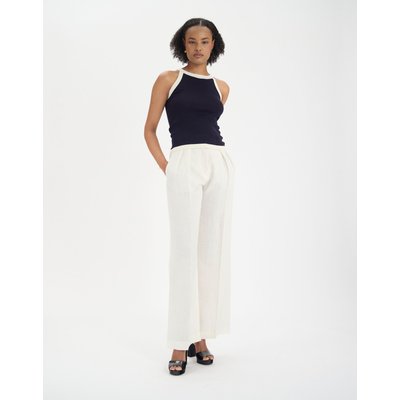 Top Alvaro en coton marine INES DE LA FRESSANGE PARIS
