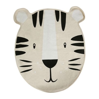 Tapis tigre coton DECORATIE