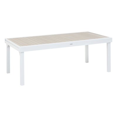 Table de jardin extensible Piazza en aluminium HESPERIDE