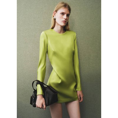 Robe satinée dos nu MANGO