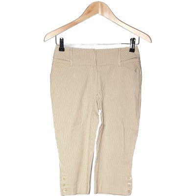 Pantacourt beige femme new arrivals