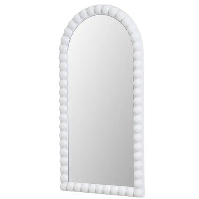 Miroir mural en polypropylène blanc 42x3.5x80cm WADIGA