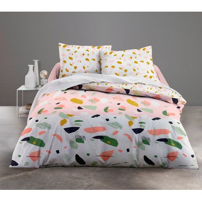 Parure housse de couette imprimée coton, Marbree C DESIGN HOME TEXTILE