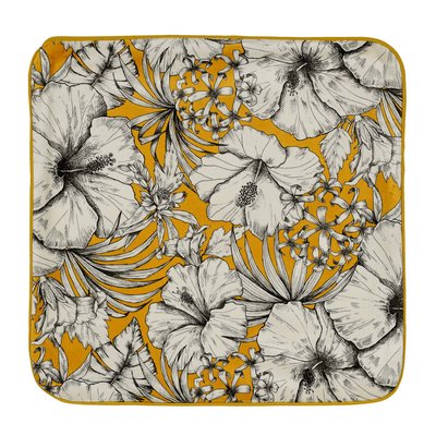 Housse de coussin à motif floral HOME MAISON