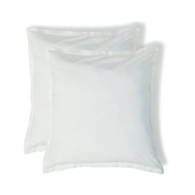 Taie d'oreiller (x2) percale NINA FEBRONIE